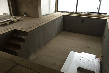 Concrete Swimming Pool Base, Stow on the Wold