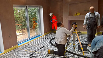 Local builders see the benefits of Screed pumping by Six Counties